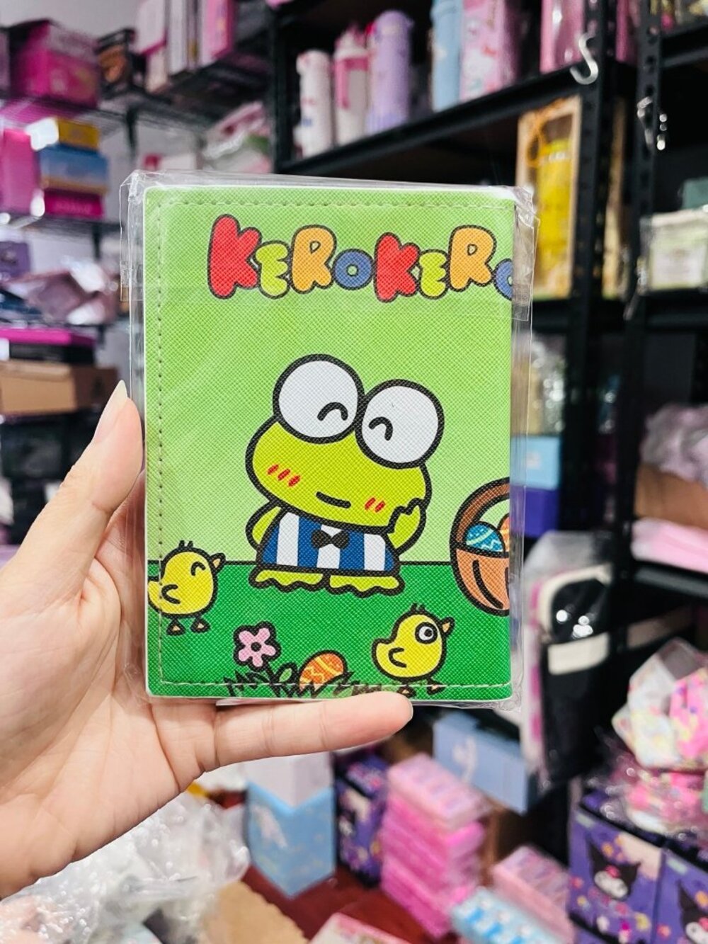 Sanrio Keroppi passport holder